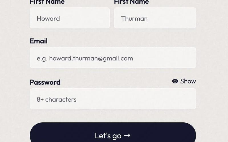 Membership Signup