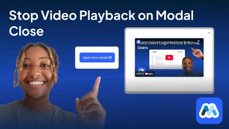#146 - Stop Videos from Playing When A Modal Closes