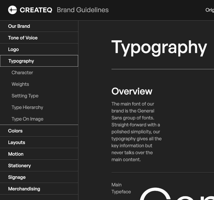 Sidebar Nested Navigation