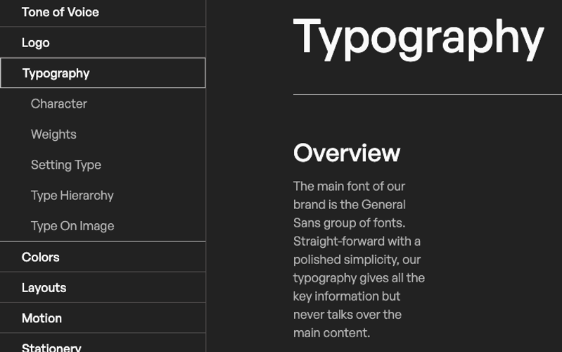 Sidebar Nested Navigation