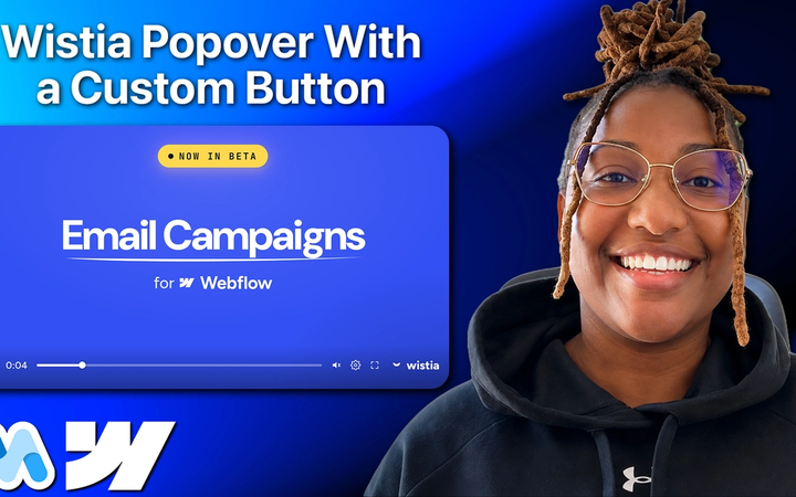 #244 - Wistia Popover With a Custom Button