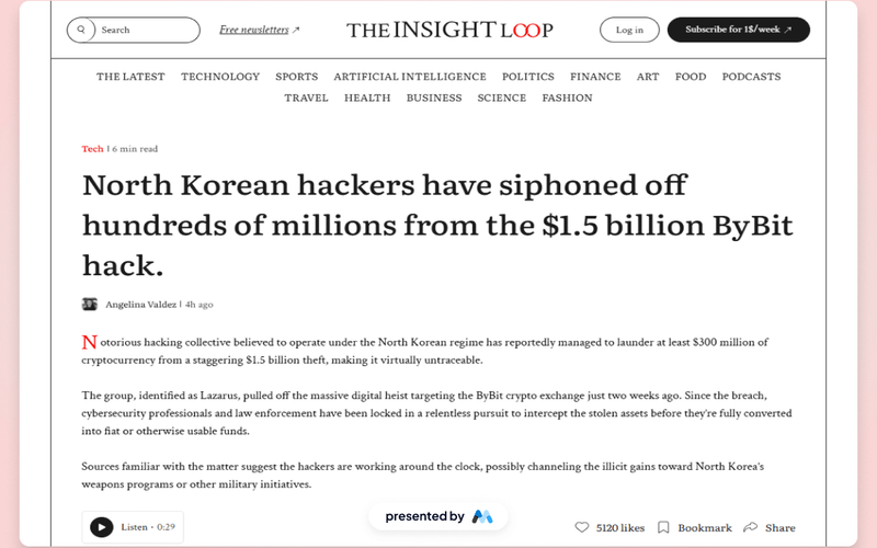 Insight Loop UI Kit Blog Page