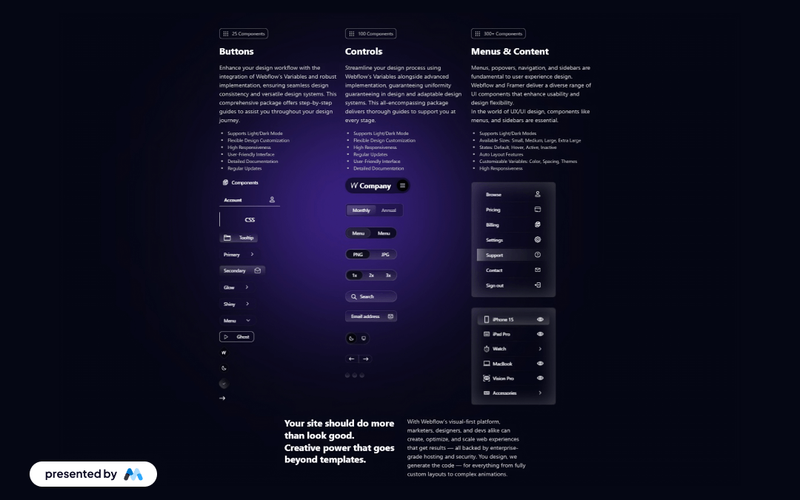 Purple-themed Elements