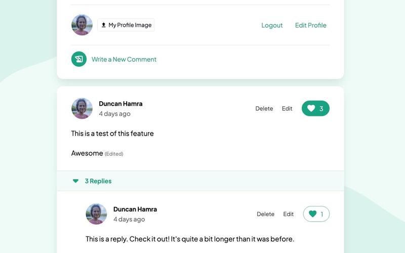 Commenting UI