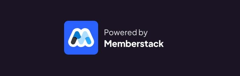 Powered by Memberstack - Stacked Dark
