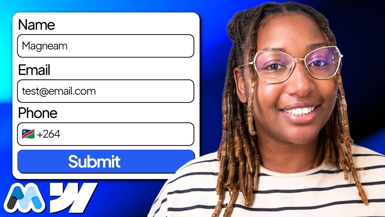 #238 - Phone Input with Country Flags + Codes
