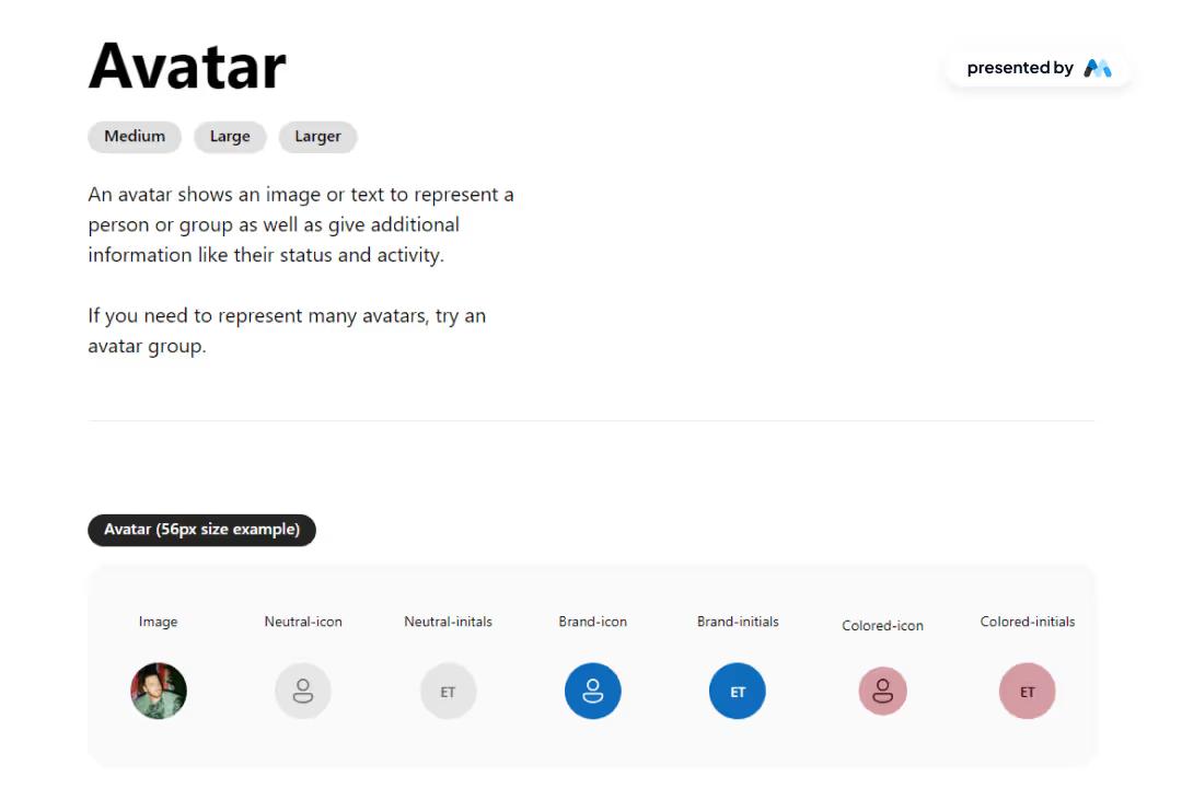 Microsoft Avatar Component