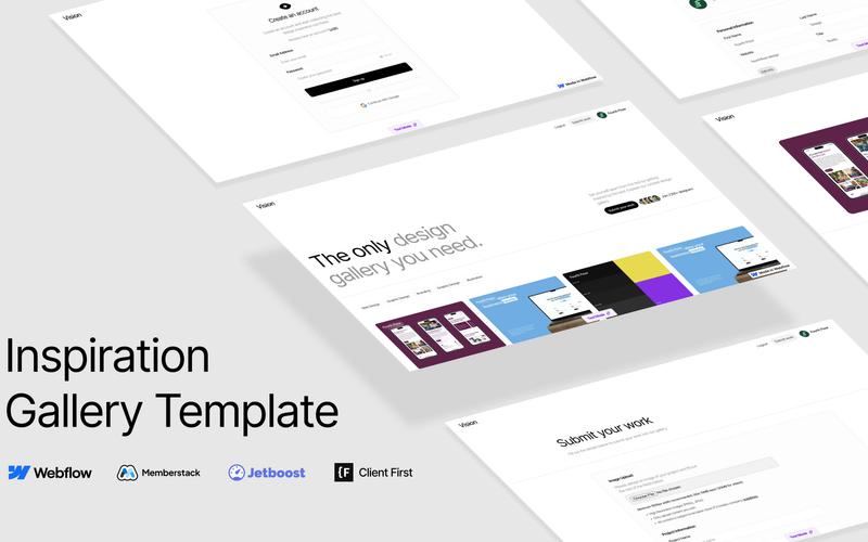 Vision - Gallery Site Template
