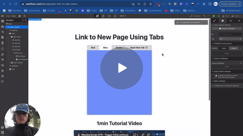 #92 - Changer de page en cliquant
