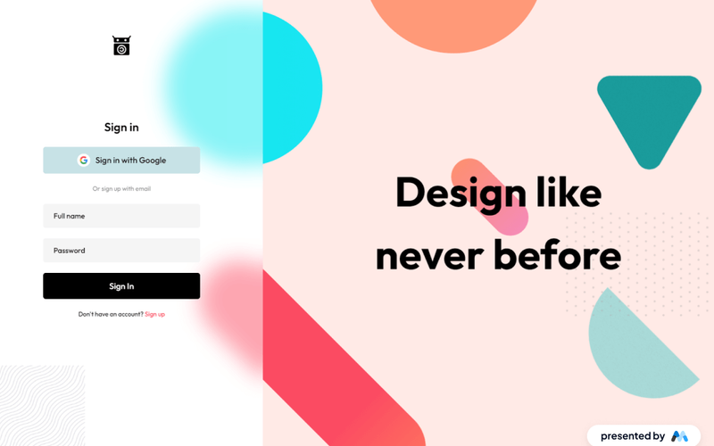 Modern Entry UI