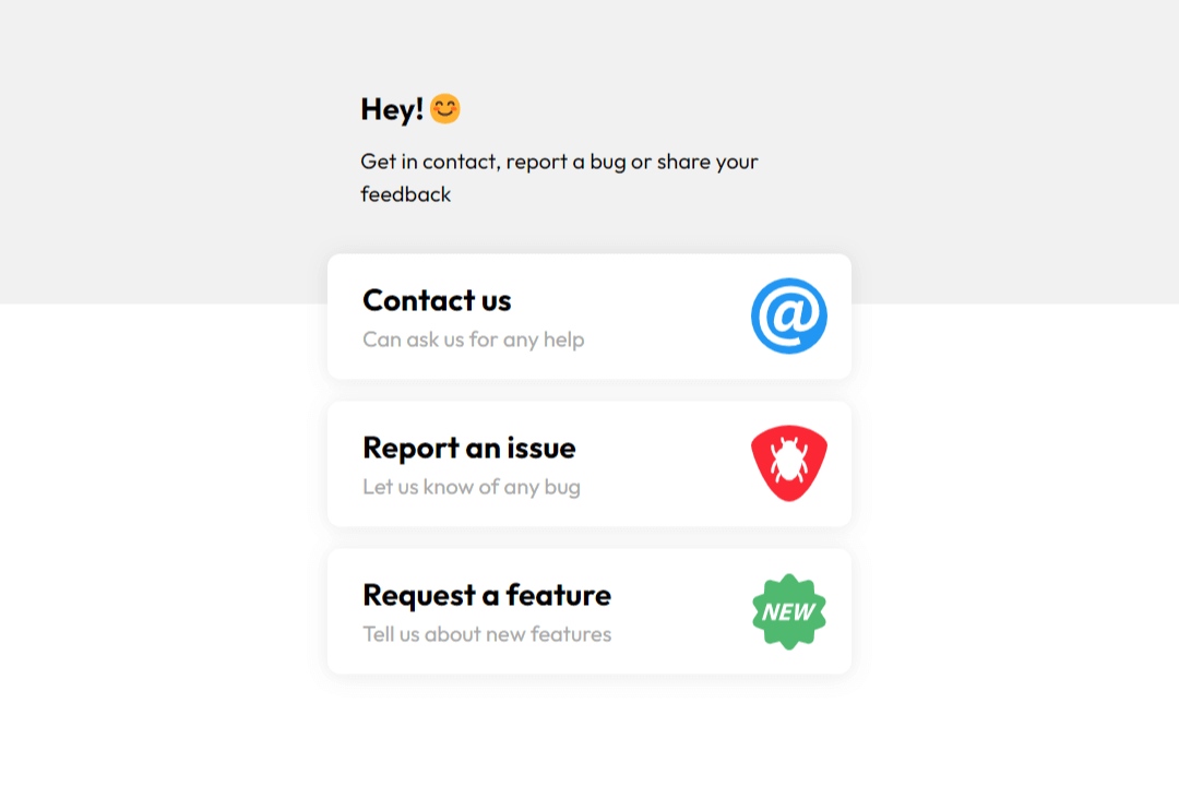 Report Feedback