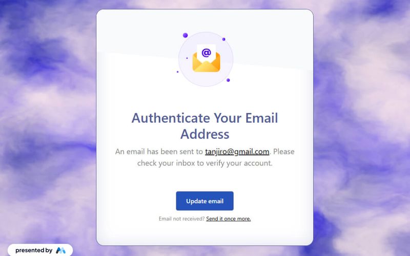 Unique Email Verification