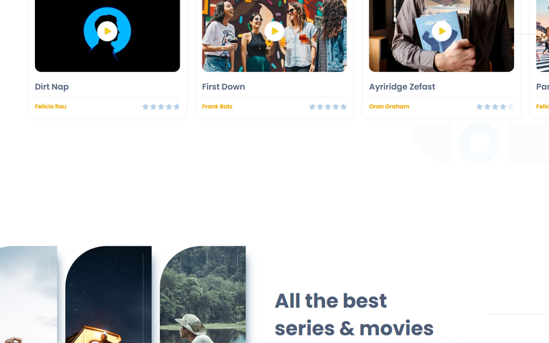 #18 Video Streaming Service Template