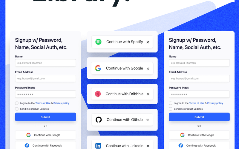 Webflow Library - Demo Site