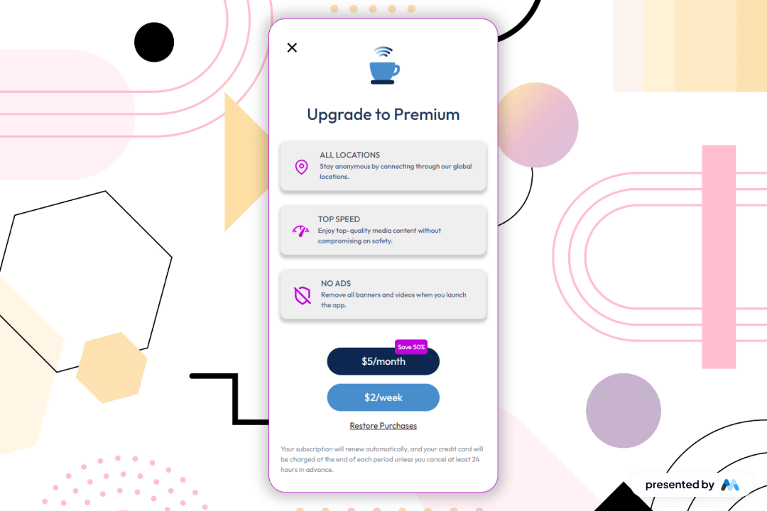 Magnificent Background Paywall