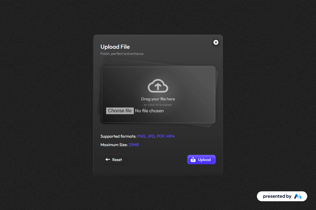 Image Upload Modal