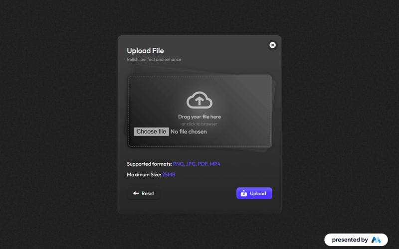Image Upload Modal
