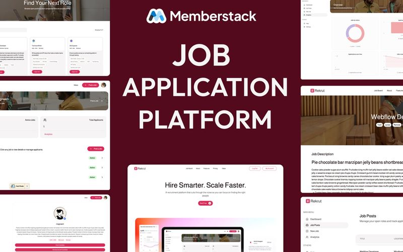 Job Application Platform Template