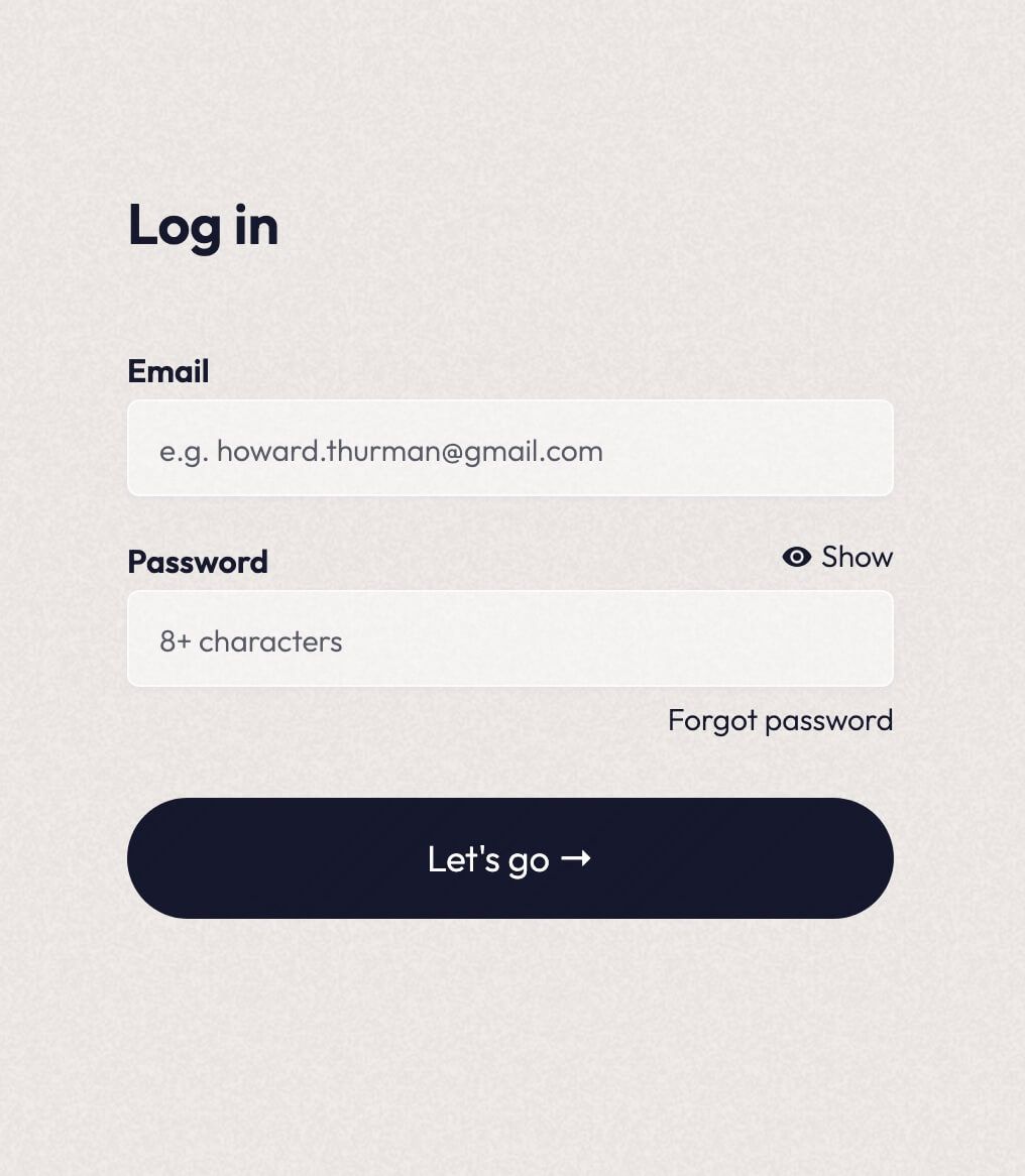 Membership Login