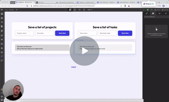 #6 - Create Item Groups From Member JSON