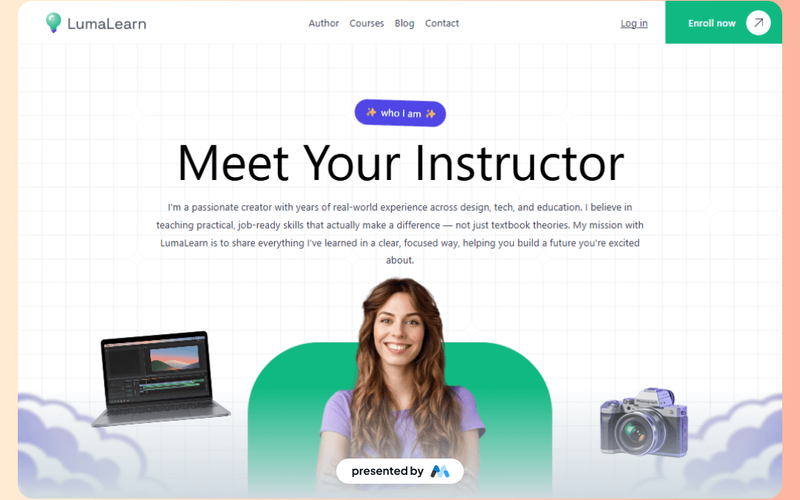 Lumalearn UI Kit Author