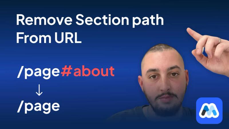 #136 - Supprimer le chemin de section de l'URL