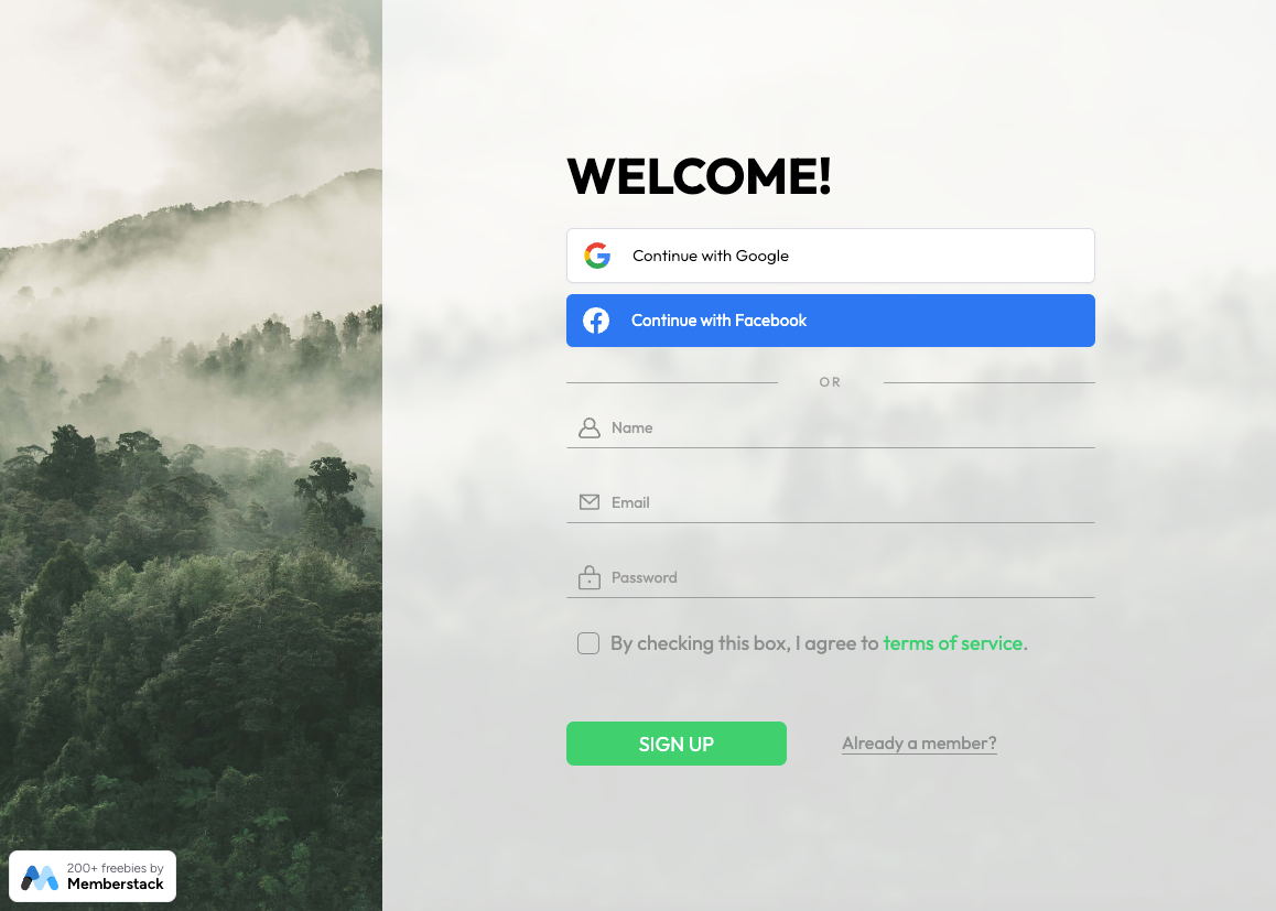 Signup Form
