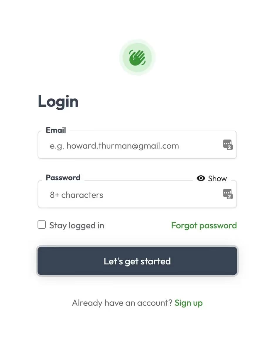 Show Password