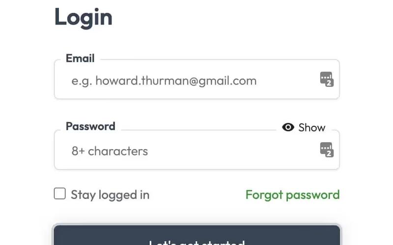 Show Password