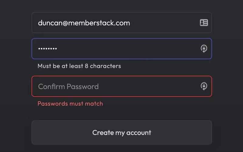 Confirm Password