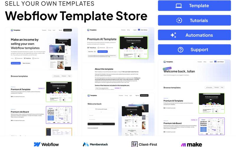 Plantilla Webflow Plantilla Tienda