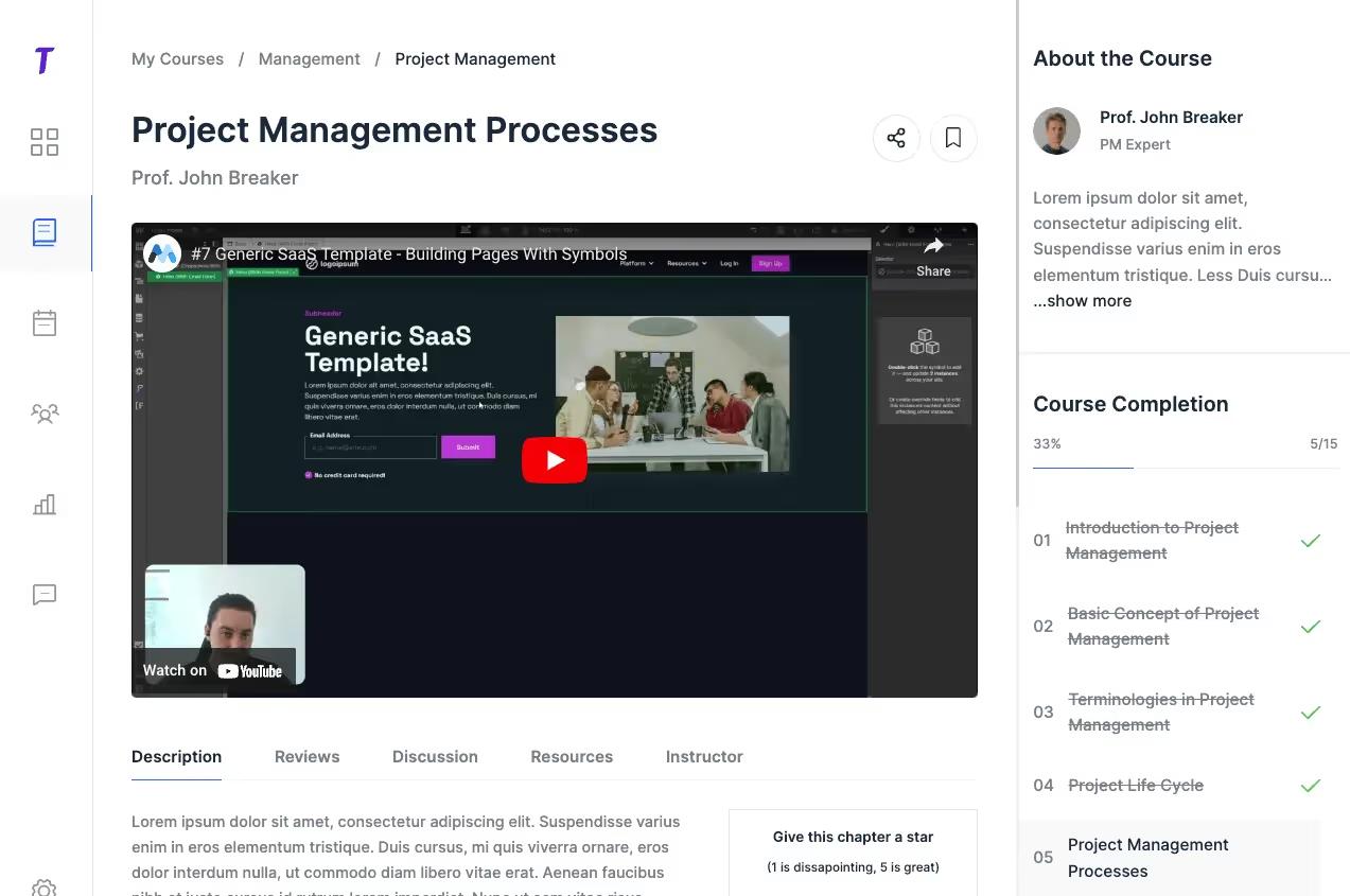 eLearning Dashboard