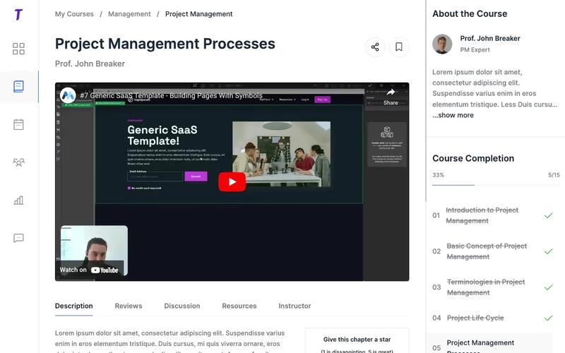 eLearning Dashboard