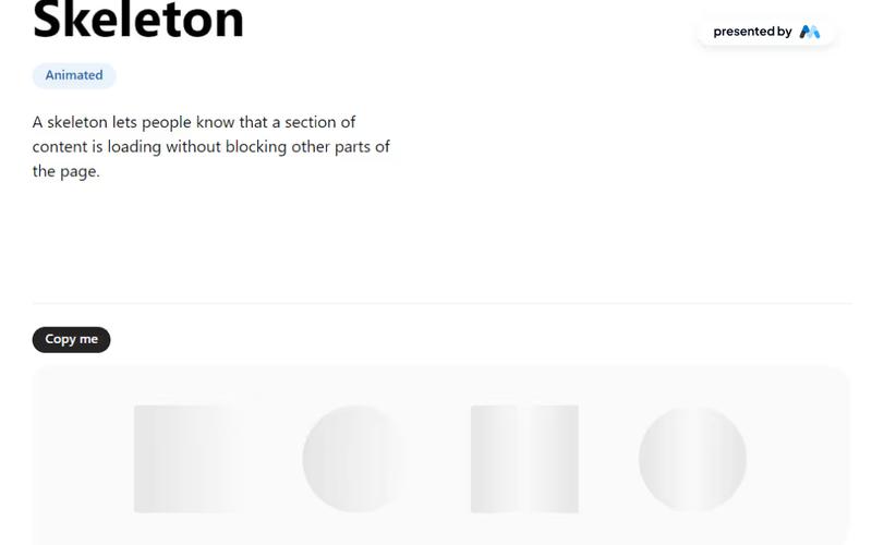 Microsoft Fluent Skeleton