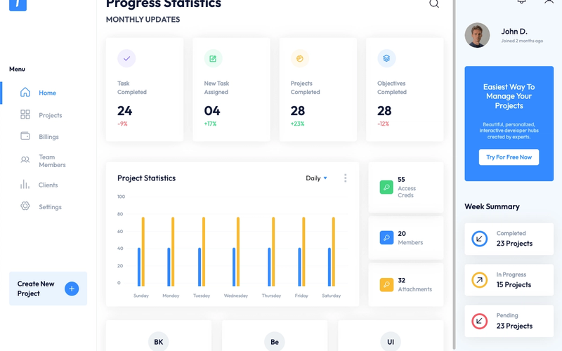 Progress Dashboard
