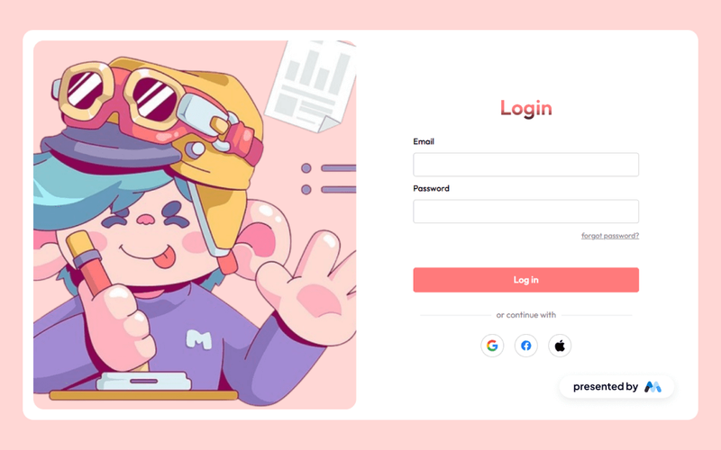 SignIn Glow Card