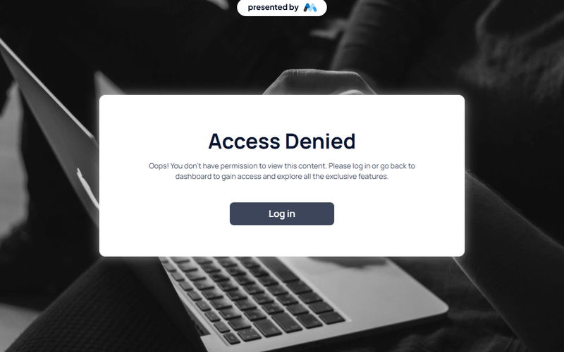 AeroKit UI Access Denied02 Full Screen