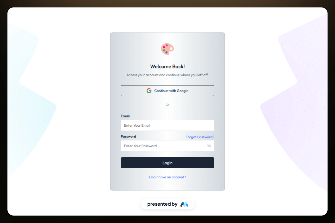 Simple Login Interface