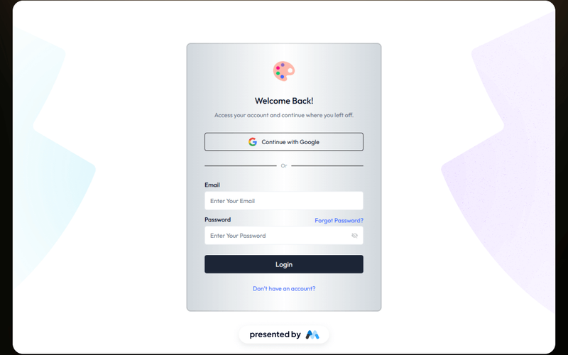 Simple Login Interface
