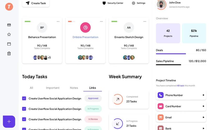 Design Agency Dashboard