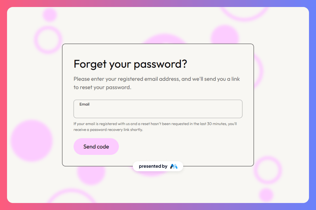 Forget Reset Password