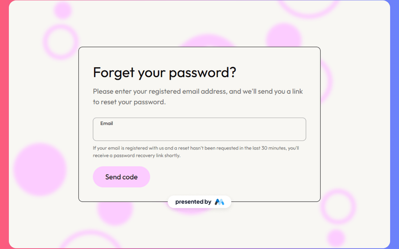 Forget Reset Password