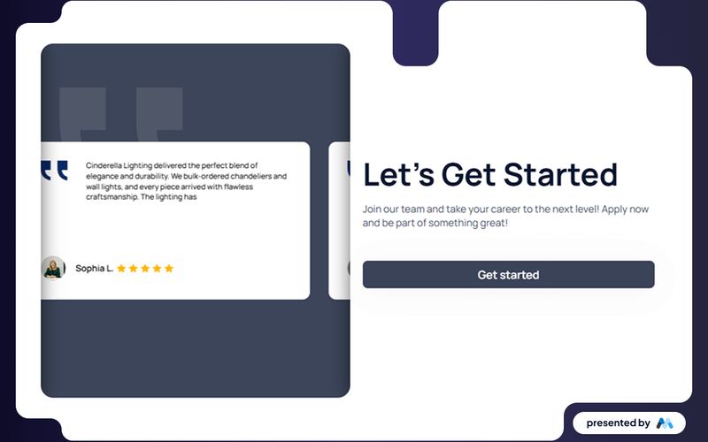 Aerokit UI CTA03 Testimonials