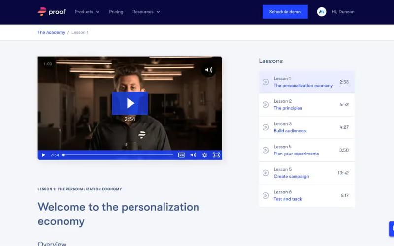 Pruebas: La Academia