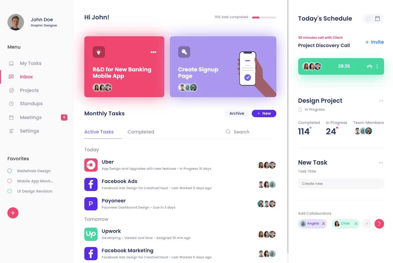 Project Management Dashboard