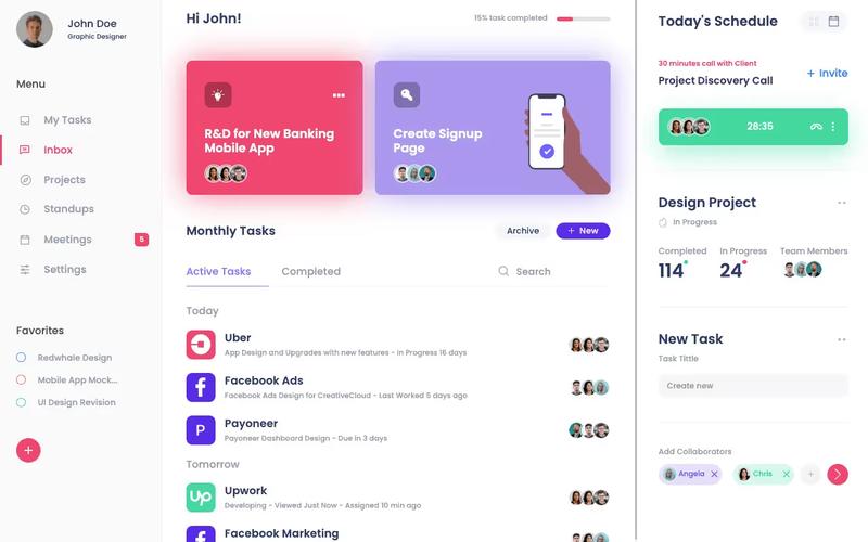 Project Management Dashboard