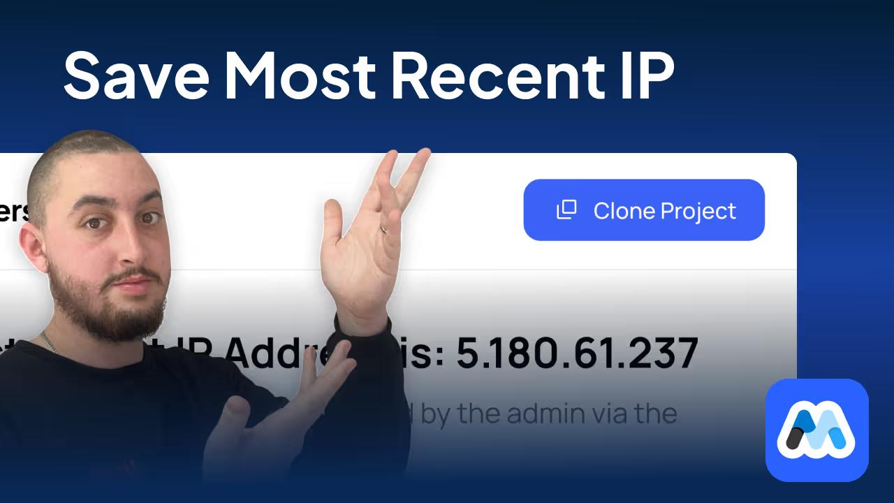 #118 - Save Member's Last IP Address