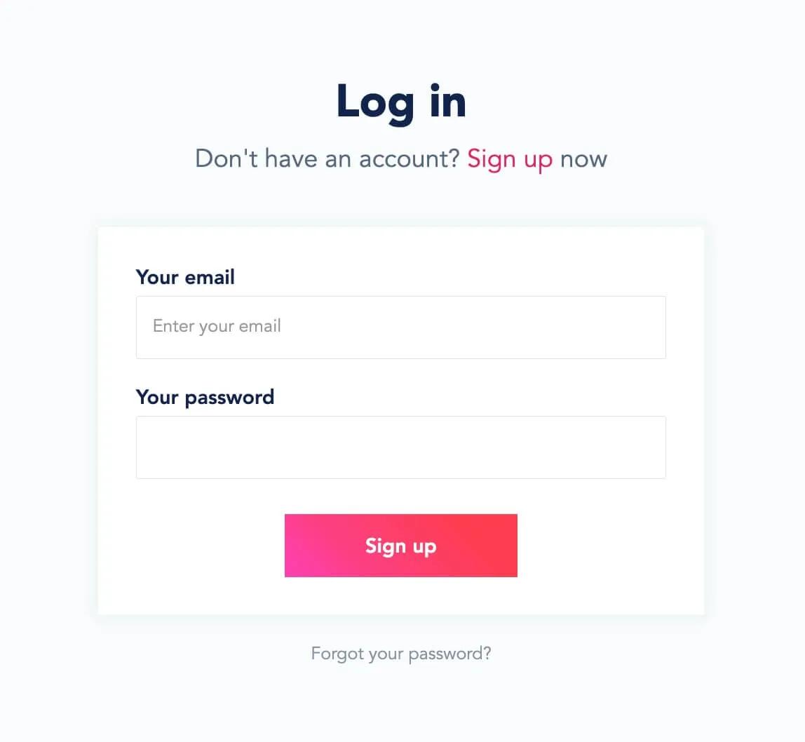 Login Card