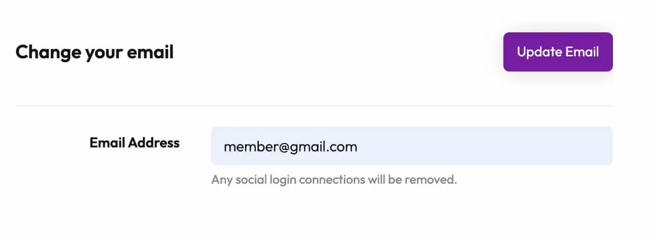 Product Email Form
