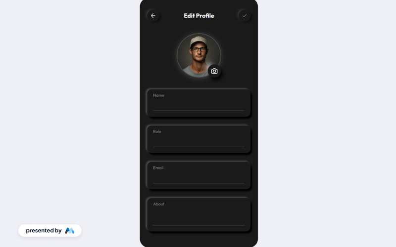 Stunning Edit Profile